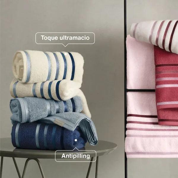 Kit com 15 Toalhas Super Banhão + 5 Toalhas de Rosto de Brinde
