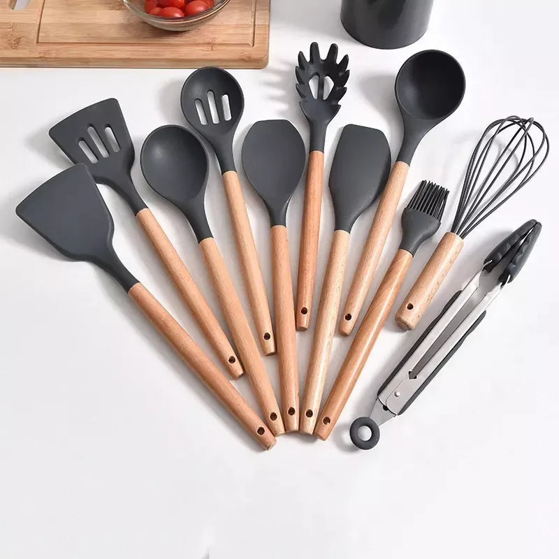 Jogo Completo 9 Panelas Ceramic® + 13 Utensílios de Brinde