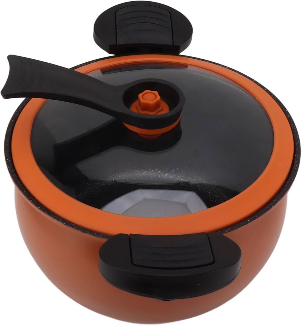 Panela de Micropressão Premium 7L Larevo® – Prática, Antiaderente e Antiexplosiva